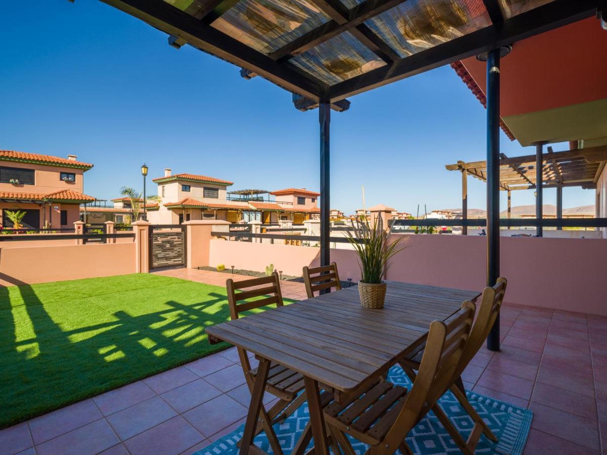 Private Terrace Majanicho Home -Garden & Pool La Oliva Luaran gambar
