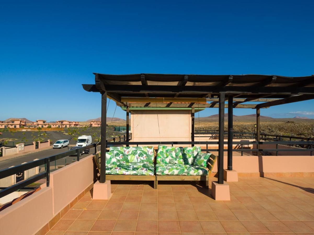 Private Terrace Majanicho Home -Garden & Pool La Oliva Luaran gambar