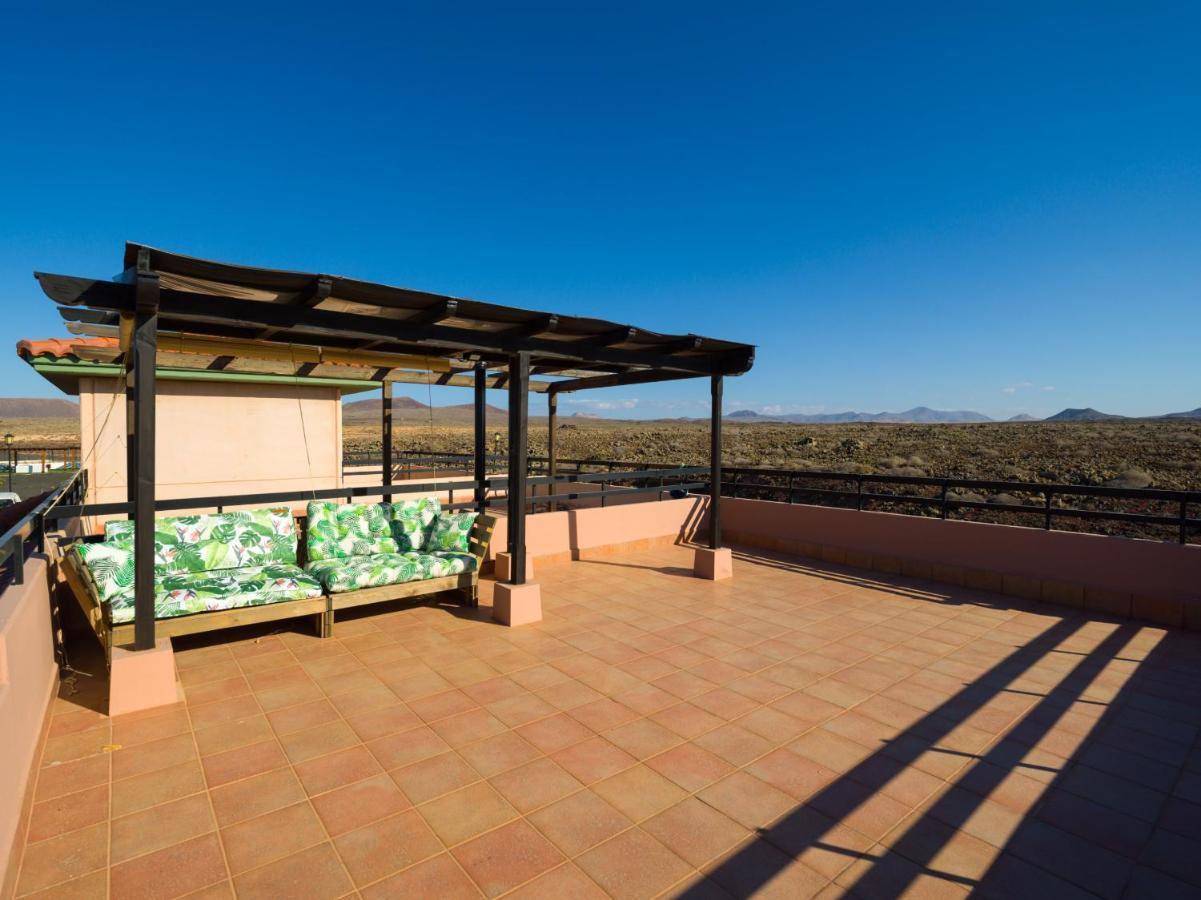 Private Terrace Majanicho Home -Garden & Pool La Oliva Luaran gambar